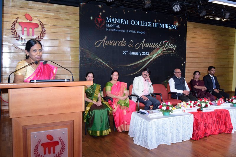 MANIPAL COLLEGE OF NURSING, MAHE, MANIPAL  Awards & Annual Day -2023
